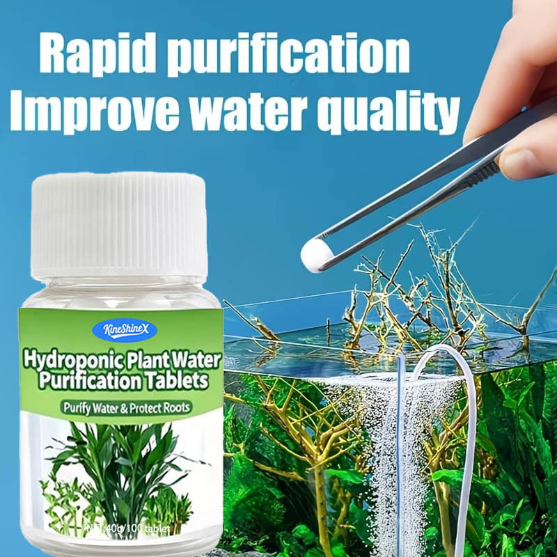 Planted Aquarium Supplies - 水耕栽培用浄水タブレット - 水槽、鉢植え、水耕栽培システムに適した即効性浄水剤、水生庭園用