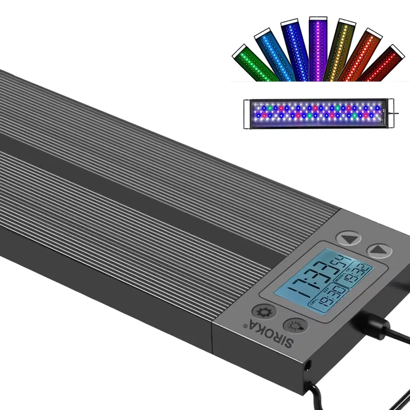 Planted Aquarium Hours - 75cm 30インチ 水槽用LEDライト 魚タンク用LED アクアRGB 防水