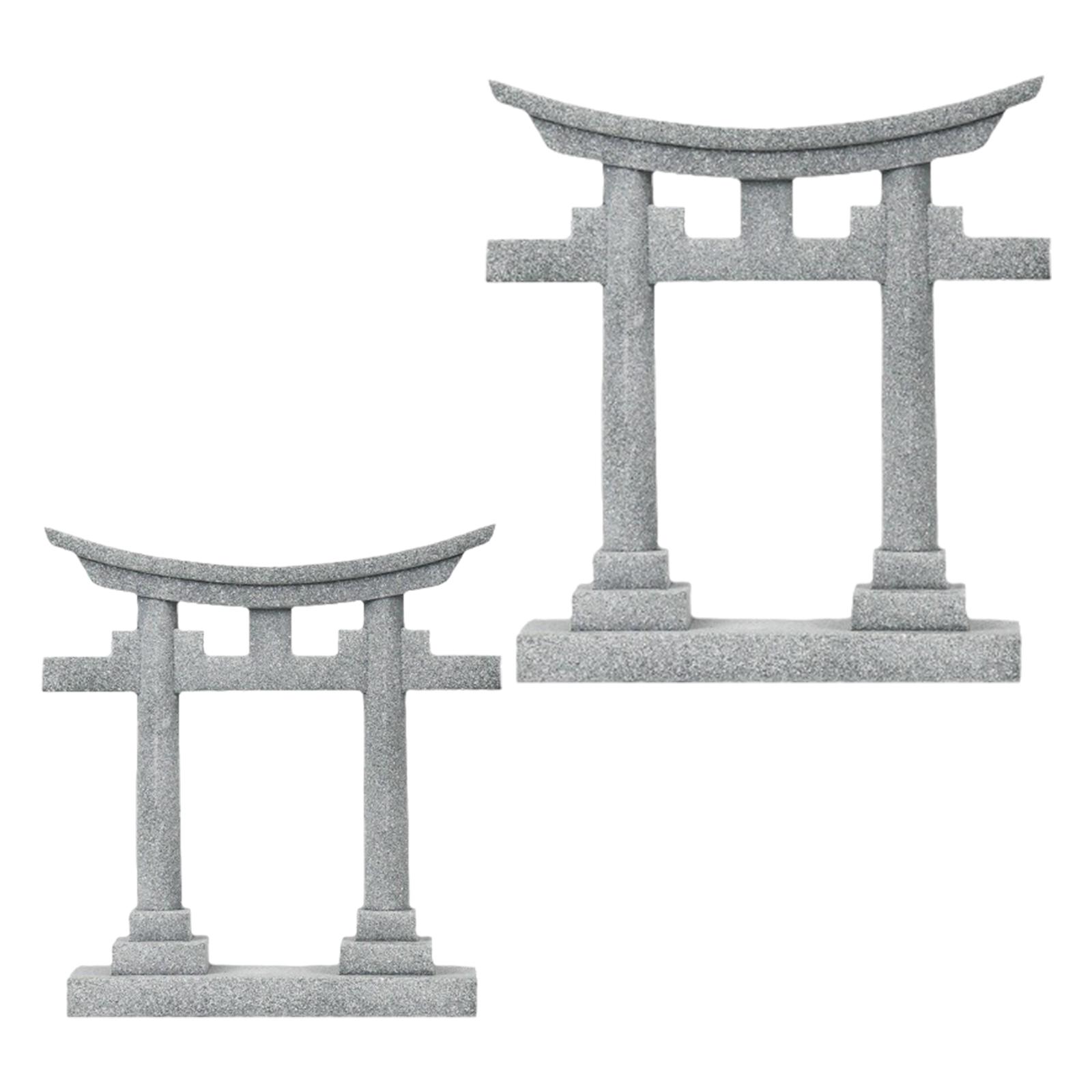 Planted Aquarium Models - 日本鳥居神社モデル置物鉢植え用風景飾り