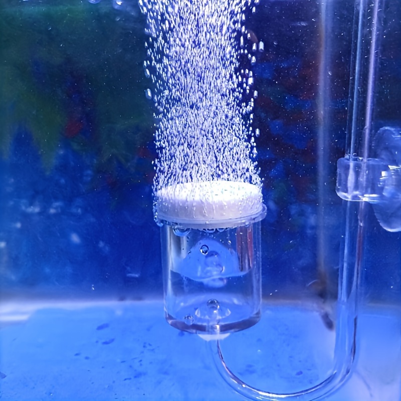Planted Aquarium Supplies - 水族館用のCO2噴霧器とディフューザー,バブルカウンター,吸盤で確認,植えられた水槽の付属品