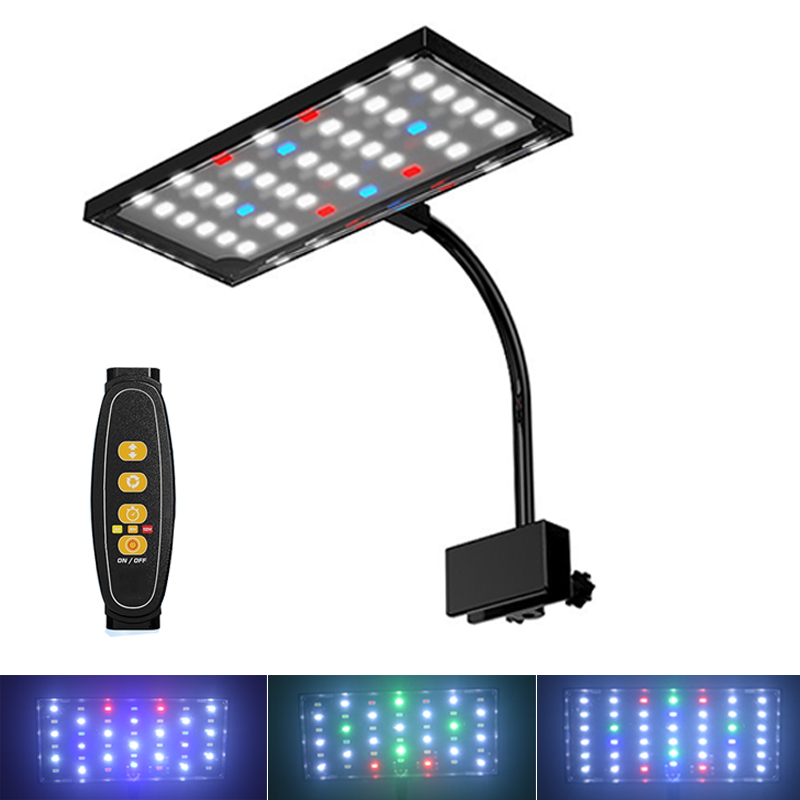 USB水槽用LEDライト フルスペクトラム 水生植物育成ラン - Aquarium Plant Light Spectrum のレビューと価格