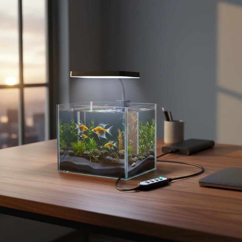 LED防水水槽ライト 360度調整可能角度 タイマー付きサイ - Aquarium Plant Light Spectrum のレビューと価格