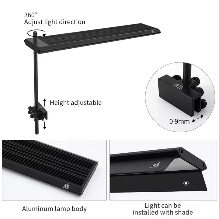WEEK AQUA Sシリーズ RGB+UV フルスペクトル - Aquarium Plant Light Spectrum のレビューと価格
