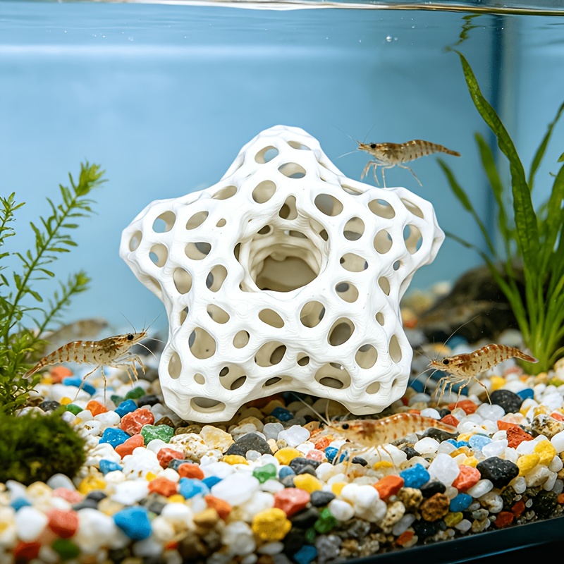 中空五芒星型水槽飾り 3Dプリント製 ウォーターシュリンプ繁 - Planted Aquarium Without Fish のレビューと価格