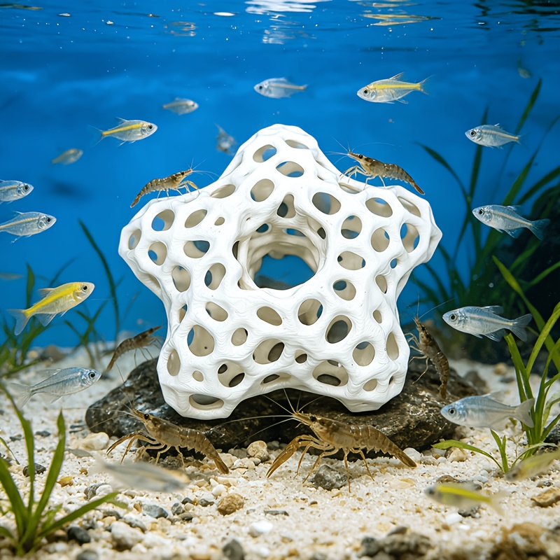 中空五芒星型水槽飾り 3Dプリント製 ウォーターシュリンプ繁 - Planted Aquarium Without Fish のレビューと価格