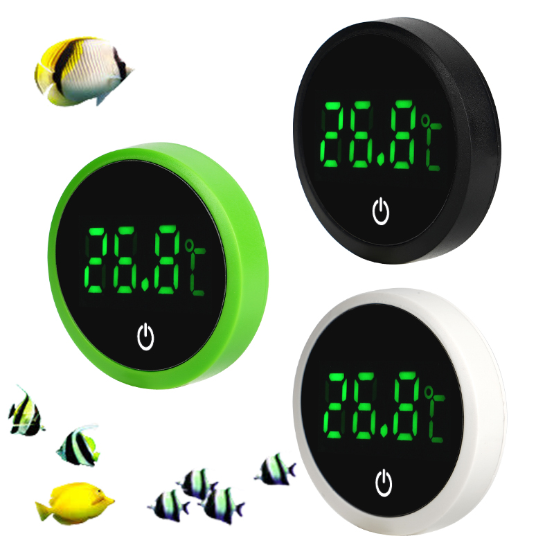 LED デジタル水族館温度計 LED ディスプレイ電子水槽水 - Aquarium Planted Seeds のレビューと価格