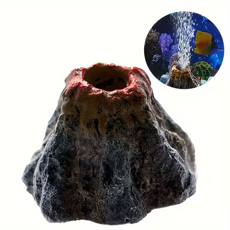 水槽用火山石バブルストーン、電池不要、酸素と装飾を向上させ、 - Aquarium Planted Seeds のレビューと価格