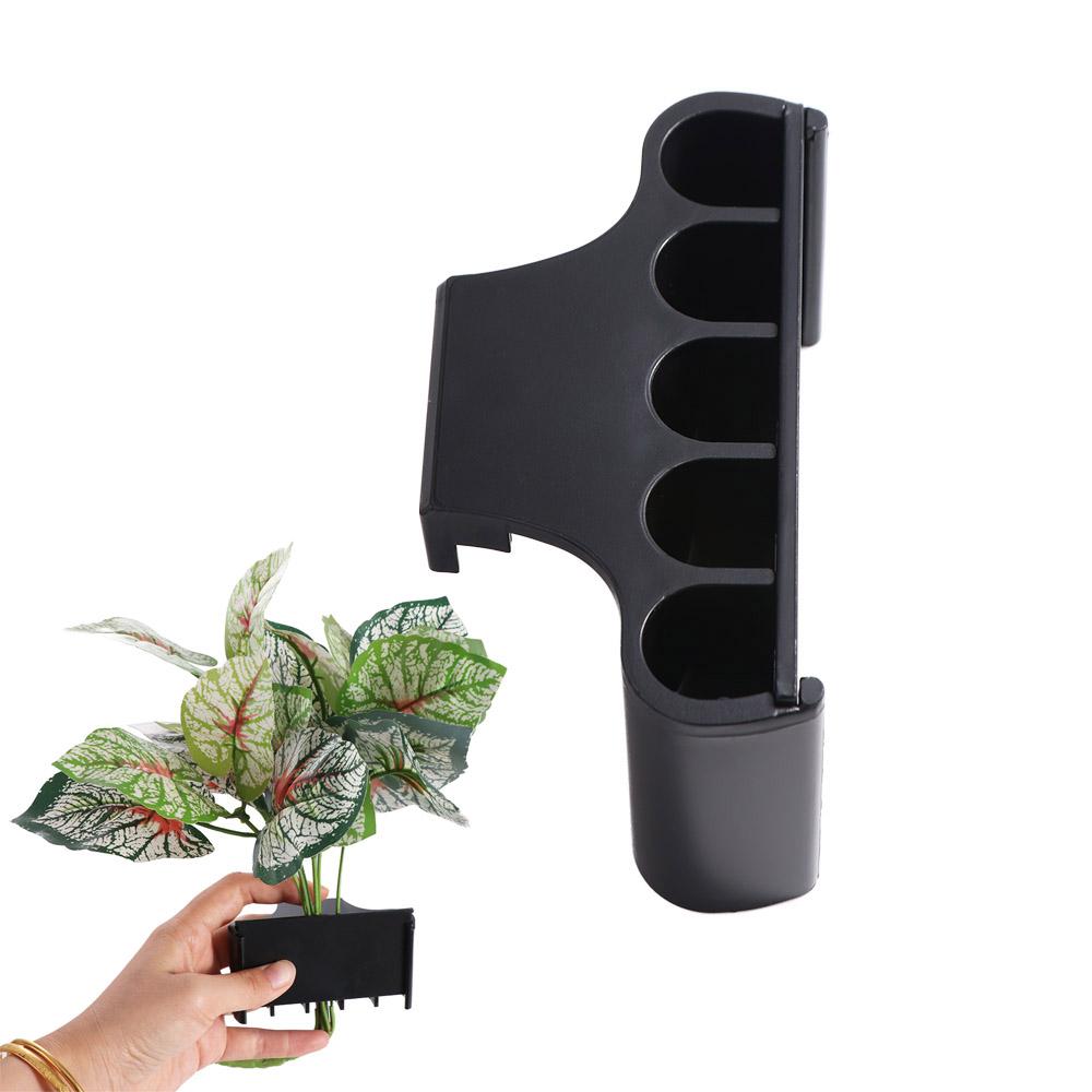 一体型フック付き水槽プランター プラスチック製吊り下げ式水草 - Emersed Plants Aquarium のレビューと価格
