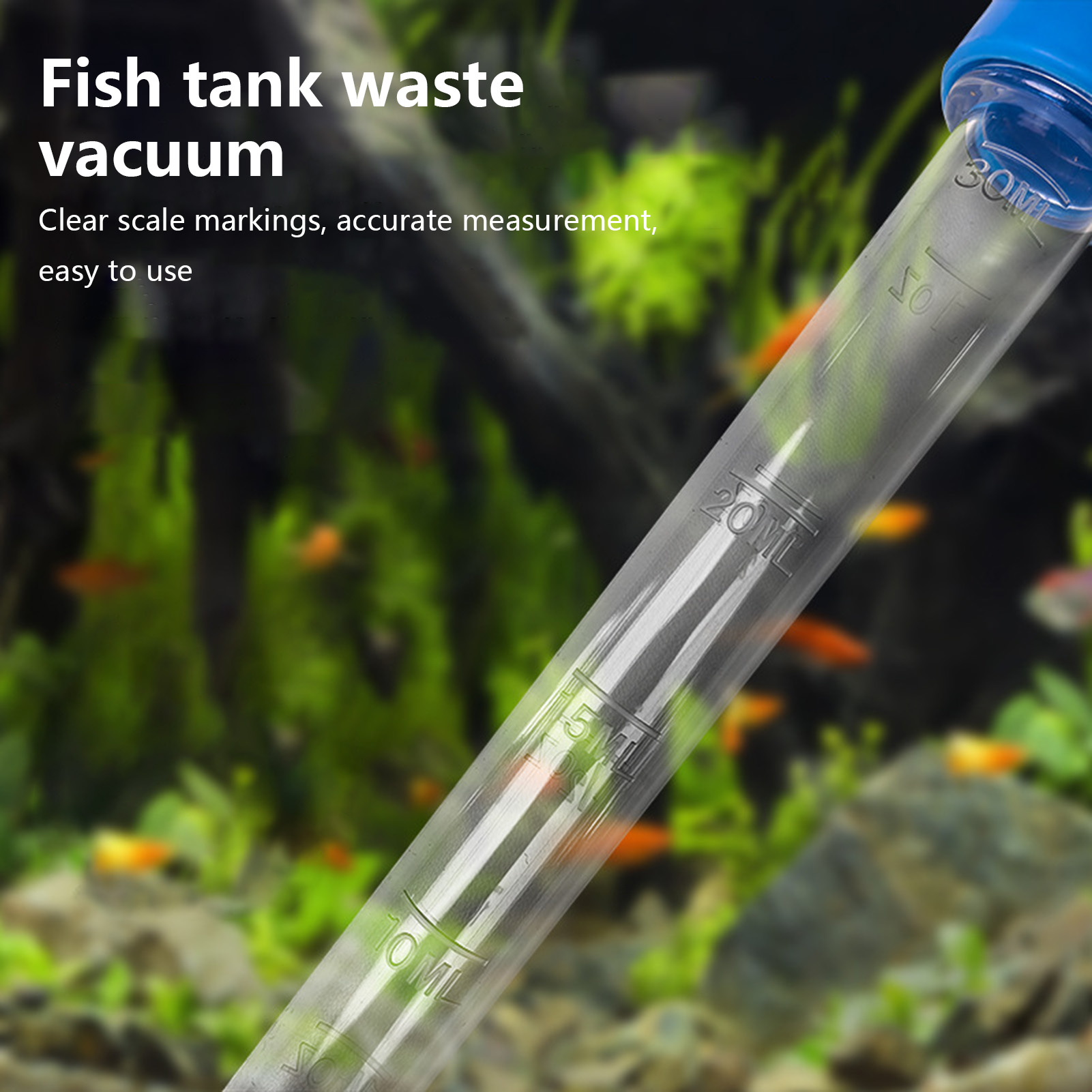 手動水槽清掃ピペット 水槽砂利清掃ストロー 魚タンク水交換器 - Planted Aquarium Maintenance Kit のレビューと価格