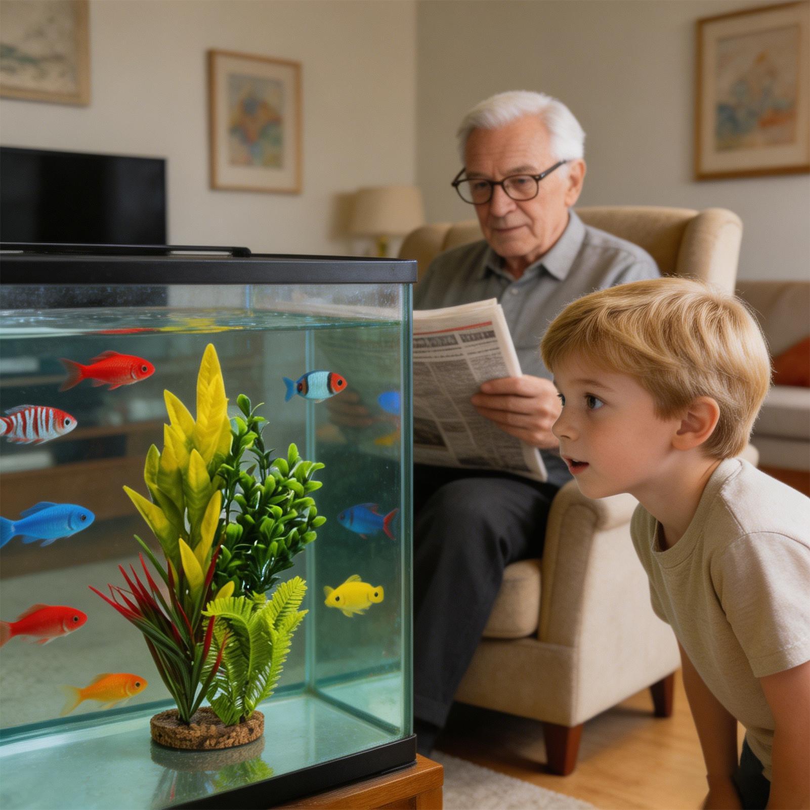 水槽用人工植物 エビタンクの装飾 ベタタンクの装飾 繁殖者、 - Planted Aquarium For Beginners のレビューと価格