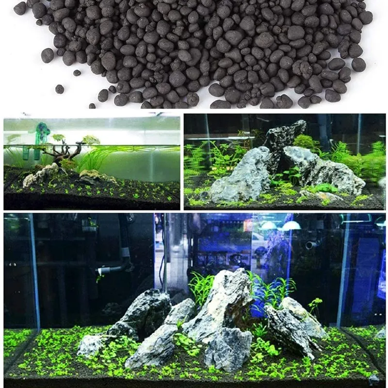 500g水槽用植栽土壌基質肥料天然粘土砂利水生植物淡水魚水槽 - Planted Aquarium With Gravel のレビューと価格
