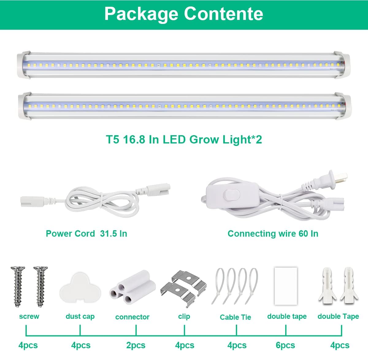 LED 成長ランプ植物フルスペクトル AC85-265V 温 - Aquarium Planted Seeds のレビューと価格