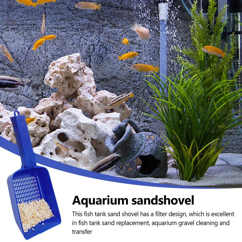 シャベルとサンドスクレーパー付きの水槽,庭の植栽,グラスファ - Planted Aquarium With Gravel のレビューと価格