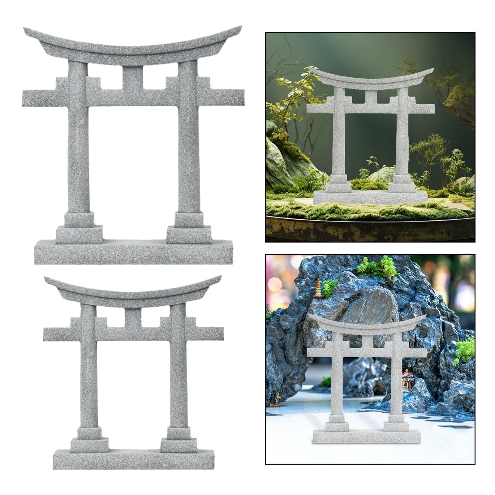 日本鳥居神社モデル置物鉢植え用風景飾り - Planted Aquarium Models のレビューと価格