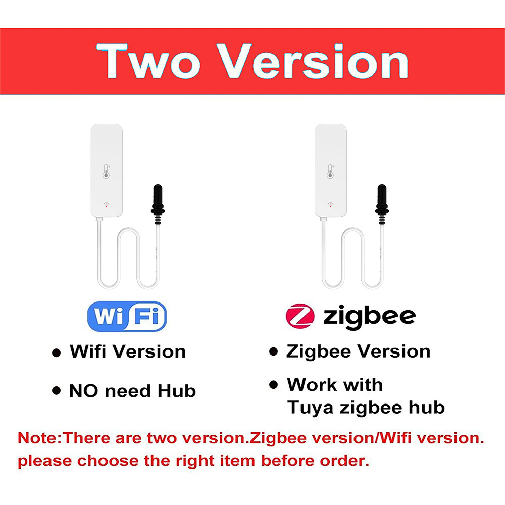 Tuya Wifi Zigbee 温度と湿度センサー 外部プ - Planted Aquarium Supplies のレビューと価格