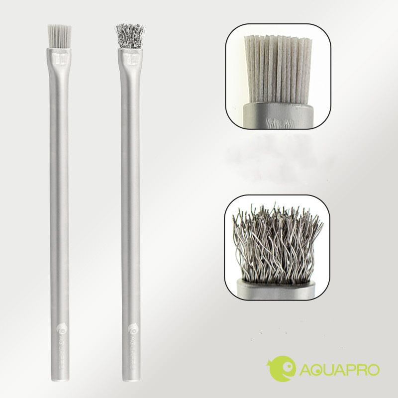 ステンレス鋼の歯ブラシクリーニングブラシ,水族館のクリーニン - Aquarium Plant Utensils のレビューと価格