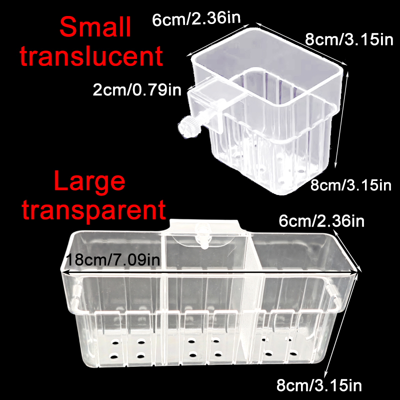 水槽用透明水耕栽培バスケット 壁掛け式上陸植物スタンド -  - Aquarium Planted Seeds のレビューと価格