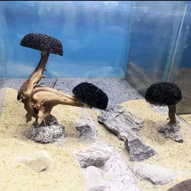 水族館の装飾植物苔の木造園木製植物の根流木水生草水槽アクセサ - Planted Aquarium Without Fish のレビューと価格