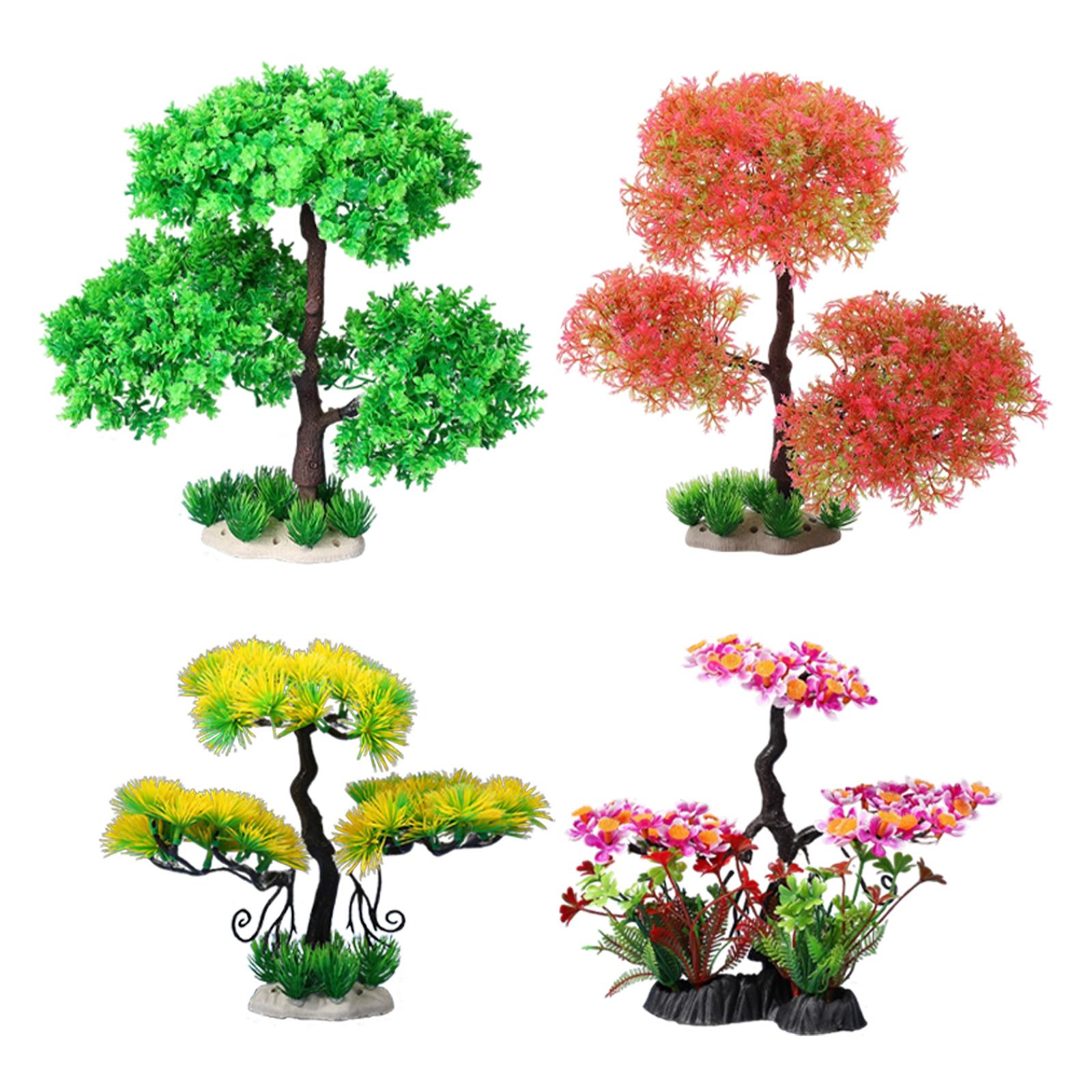 造園水槽風景ツリーモデル人工盆栽植物飾り水槽装飾魚タンクアク - Planted Aquarium Models のレビューと価格