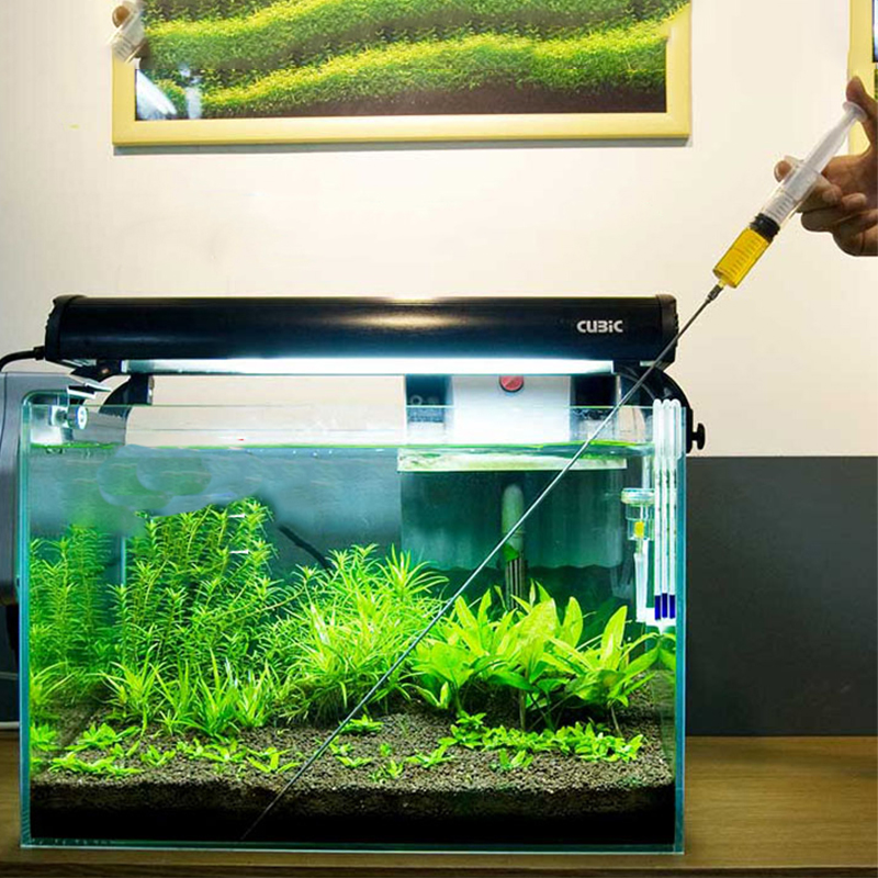 水族館の植物の成長健康肥料液体注射器 30 センチメートル  - Aquarium Plant Utensils のレビューと価格