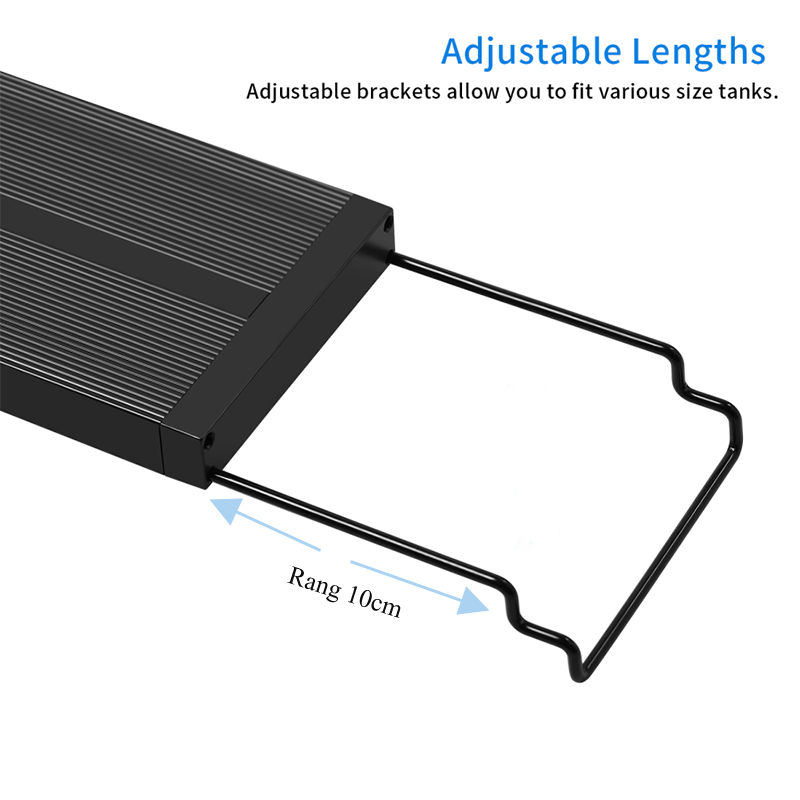 プログラム可能な 8 色自動オンオフ LED 水族館ライト淡 - Aquarium Plant Light Spectrum のレビューと価格