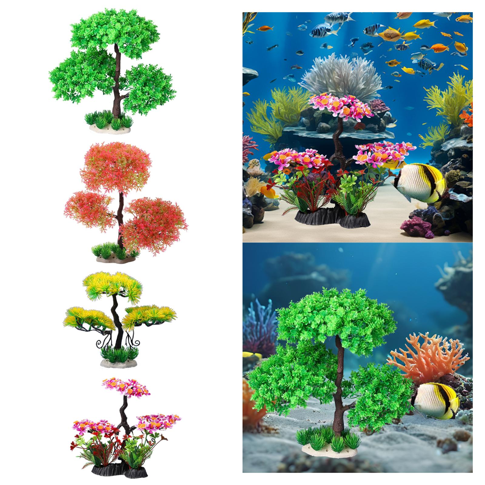 淡水水槽用植物 隠れ家アクセサリー リアルな水中植物 ランド - Planted Aquarium Models のレビューと価格