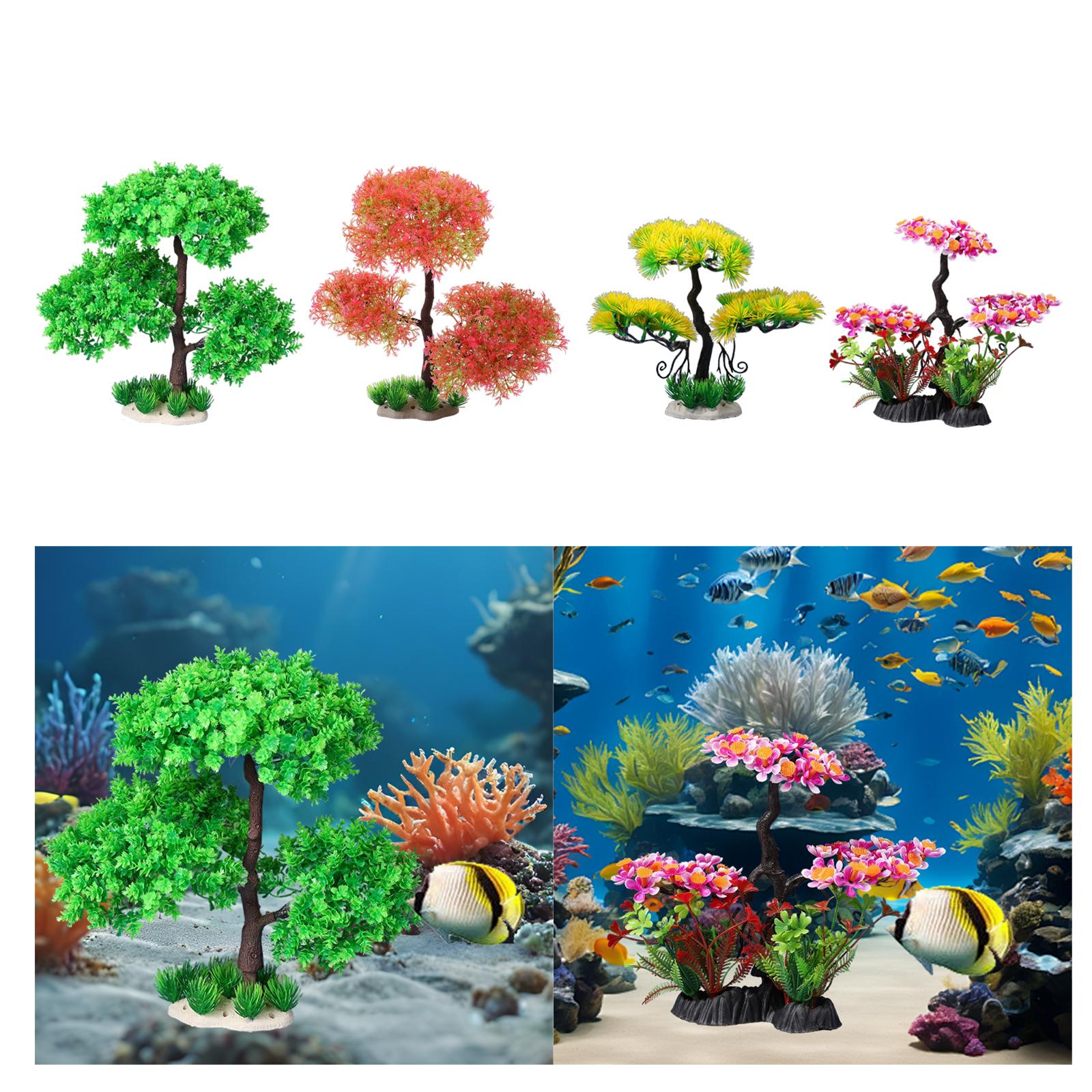 淡水水槽用植物 隠れ家アクセサリー リアルな水中植物 ランド - Planted Aquarium Models のレビューと価格