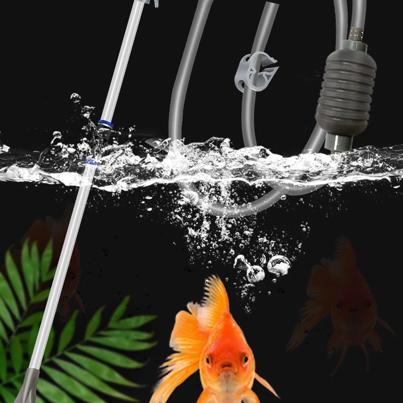 水槽水交換器 サイフォン砂利クリーナー 魚やカメの水槽用 簡 - Planted Aquarium With Gravel のレビューと価格