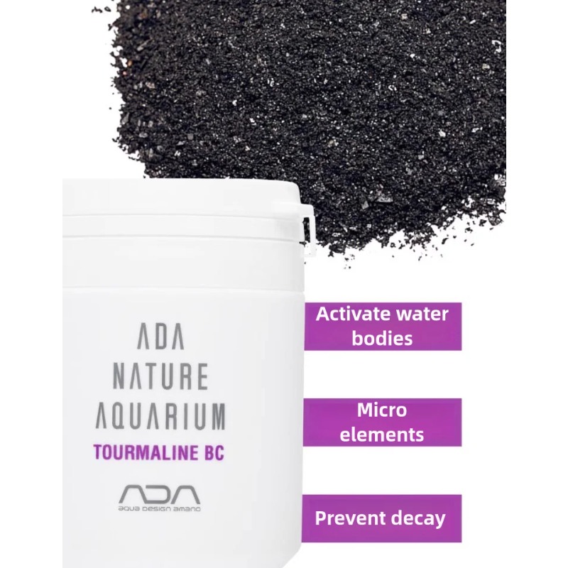 ADAトルマリンBC電磁粉末は水槽植物の根の栄養を高め、水槽 - Planted Aquarium Ada のレビューと価格